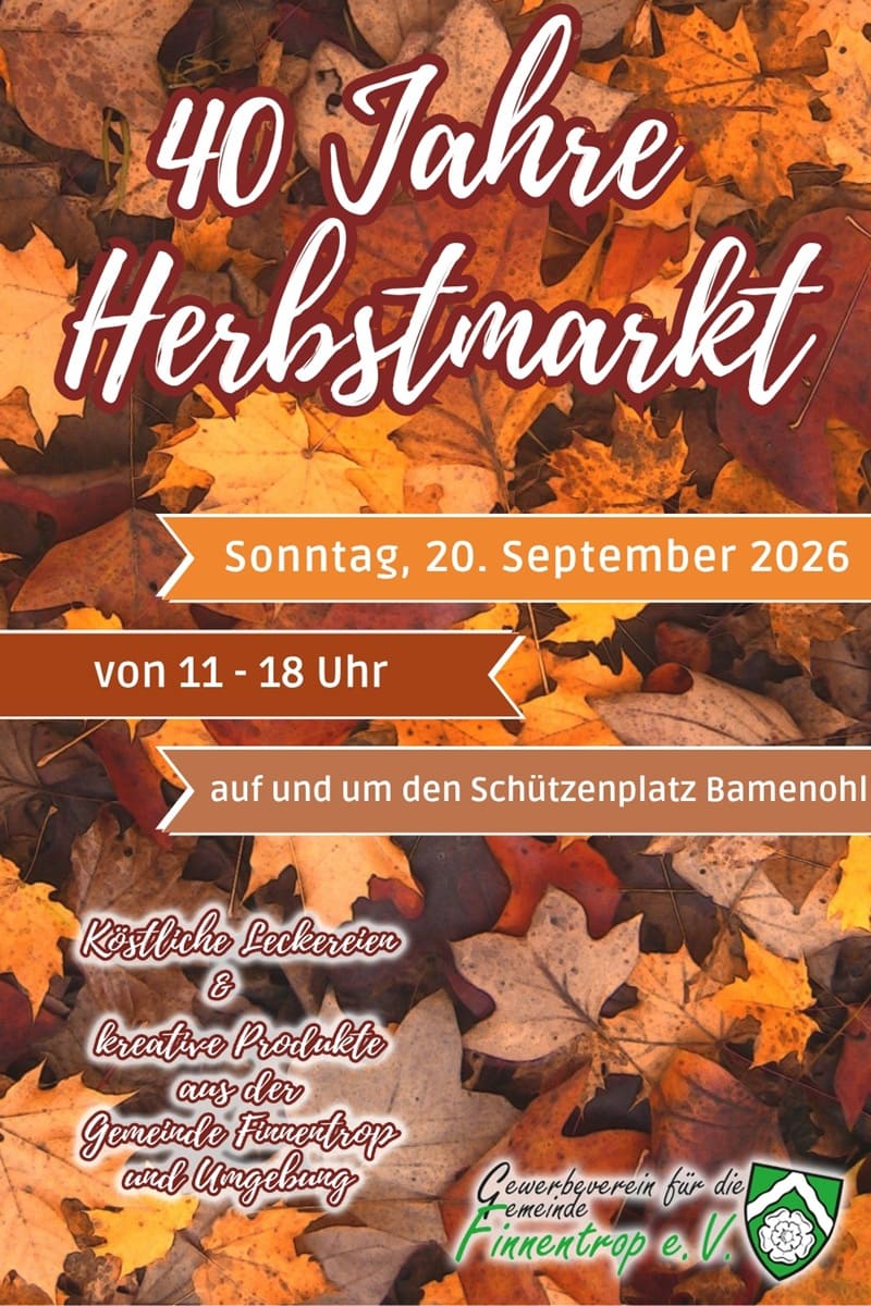 Plakat   40 Jahre Herbstmarkt web
