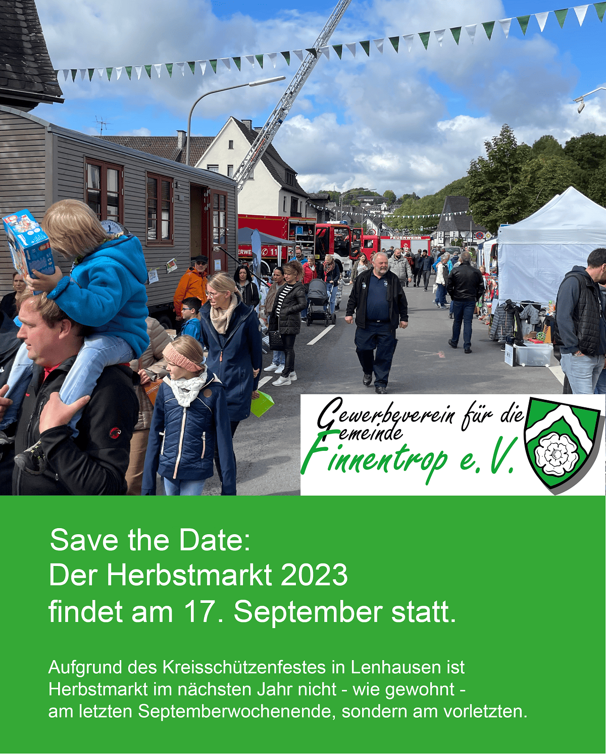 Safe the date Herbstmarkt 2023 01