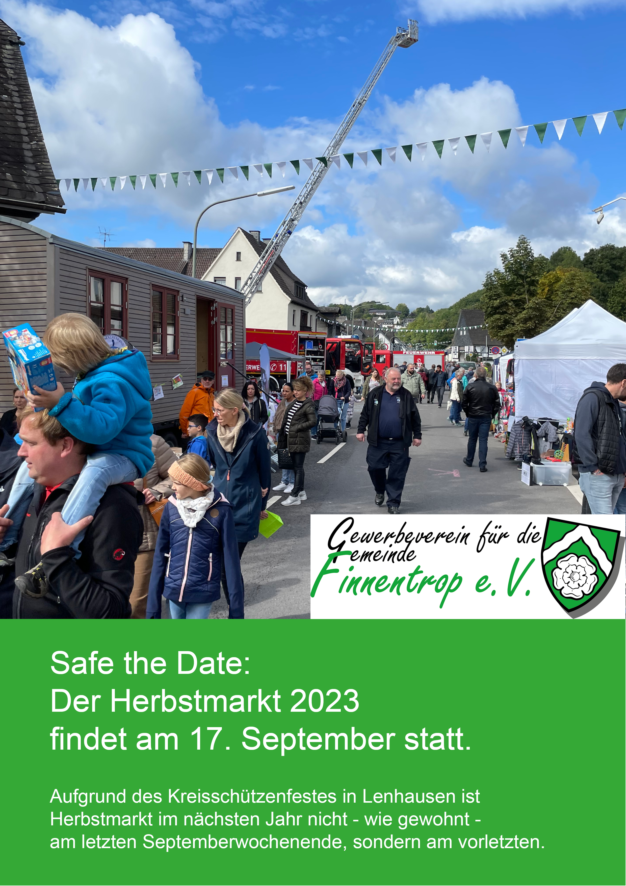 Safe the date Herbstmarkt 2023